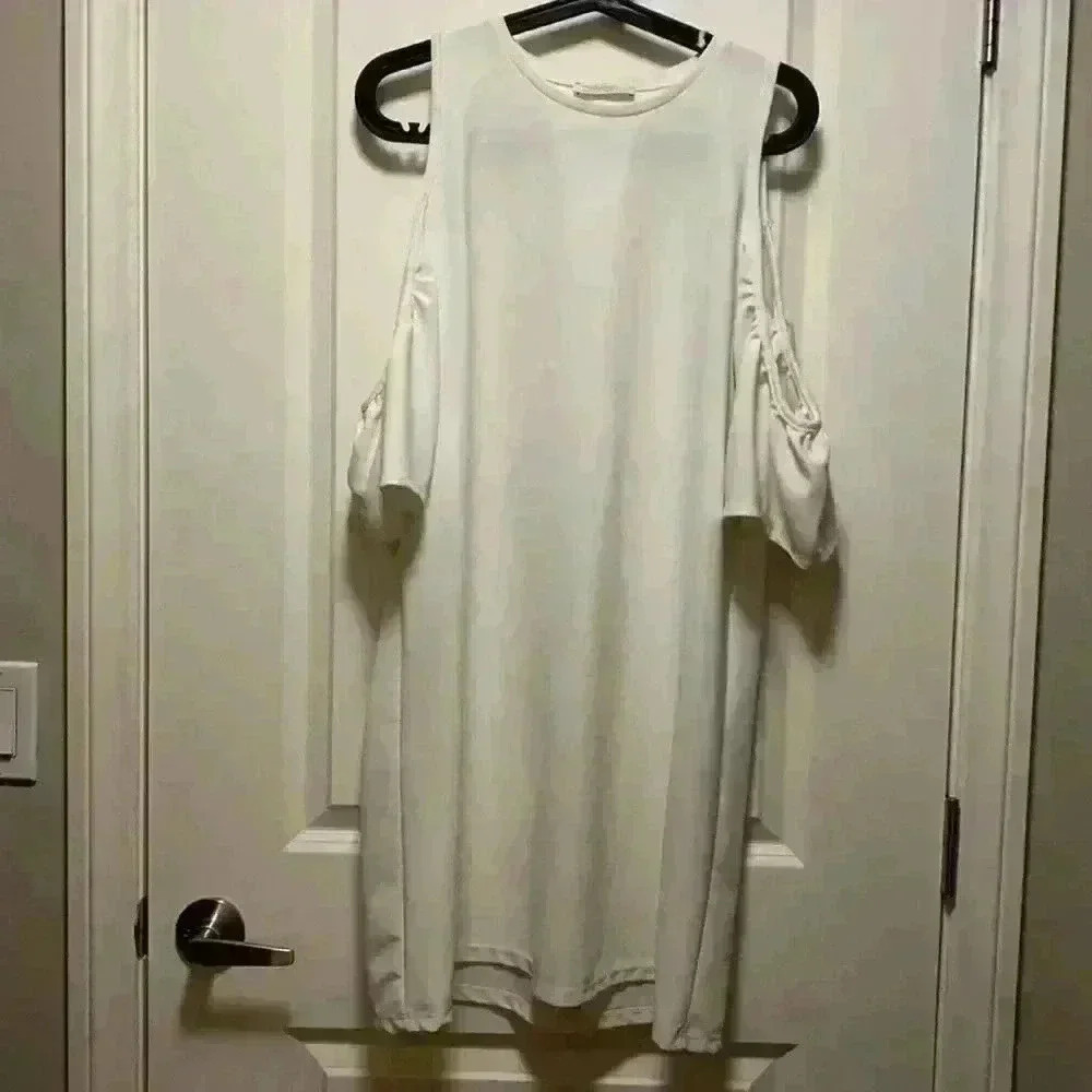 Zara white dress